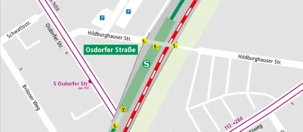 S Osdorfer Str. Haltestelleninfo BVG